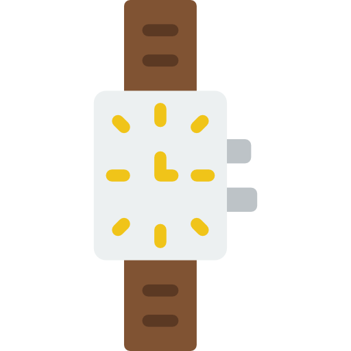 Wristwatch Basic Miscellany Flat icon