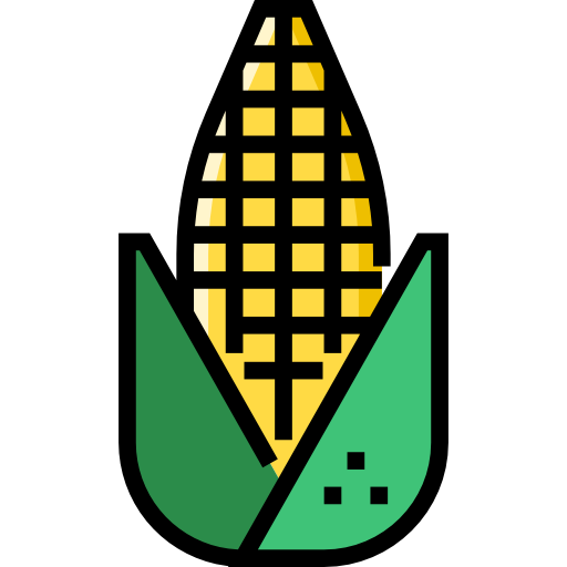 Corn Detailed Straight Lineal color icon