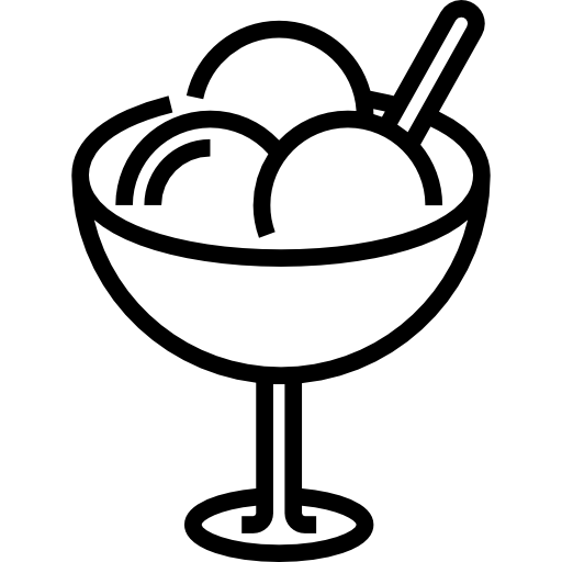 아이스크림 Detailed Straight Lineal icon