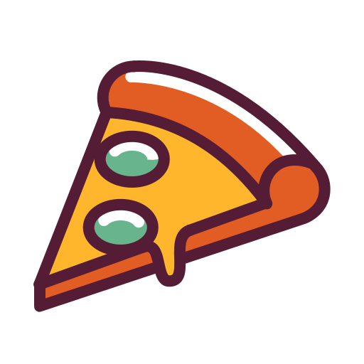 pizza Generic Color Omission ikona