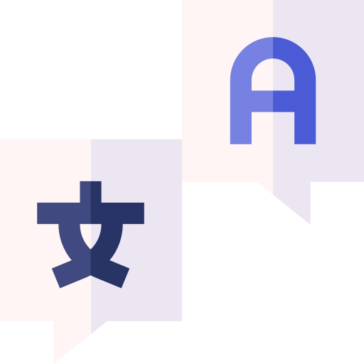 Translation Basic Straight Flat icon