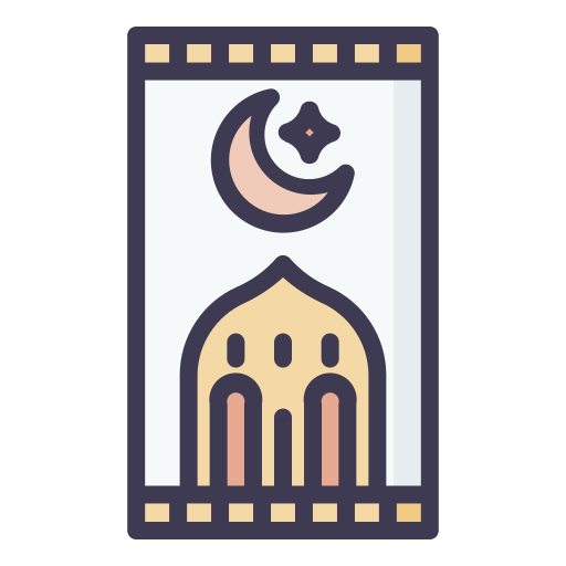 Prayer mat Generic Outline Color icon