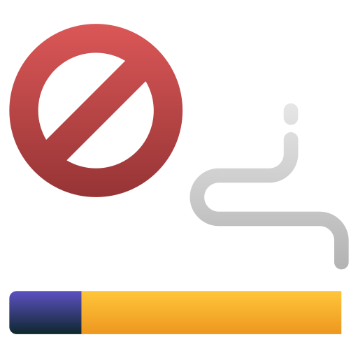 proibido fumar Generic Flat Gradient Ícone