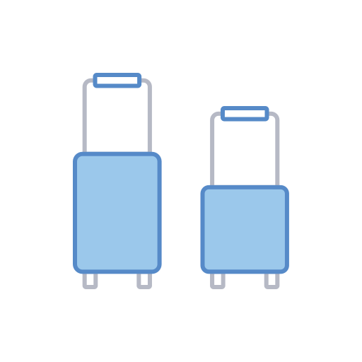 bagagli Generic Blue icona