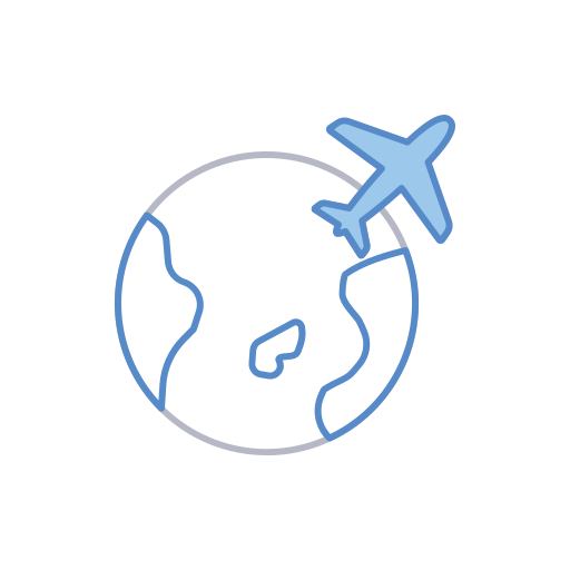 vlieg Generic Blue icoon