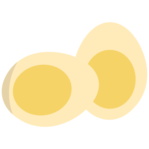 ゆで卵 Generic Flat icon