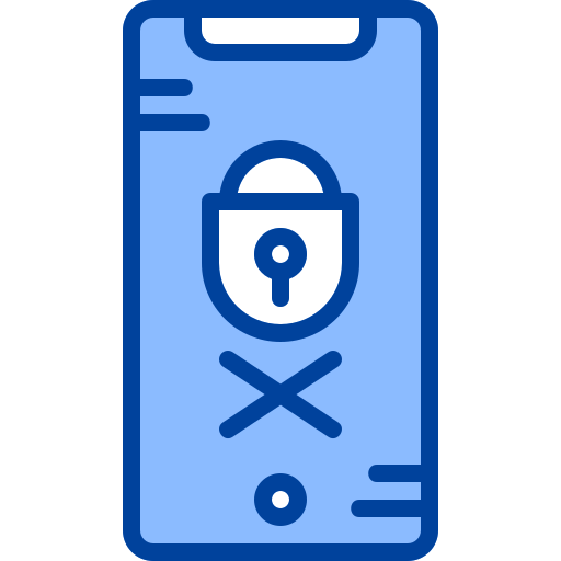 パスワード Generic Blue icon