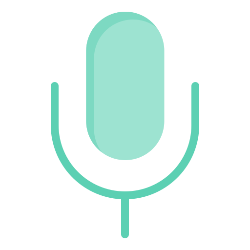 microfoon Generic Flat icoon