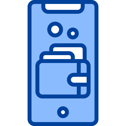 Wallet Generic Blue icon