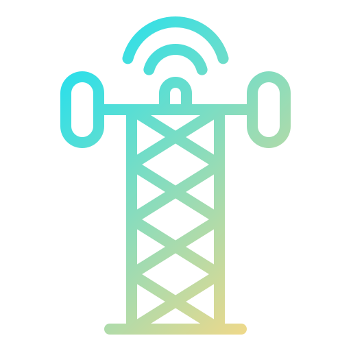 torre de señal Generic Gradient icono