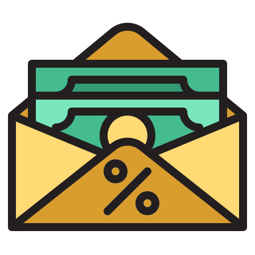 anzahlung Generic Outline Color icon