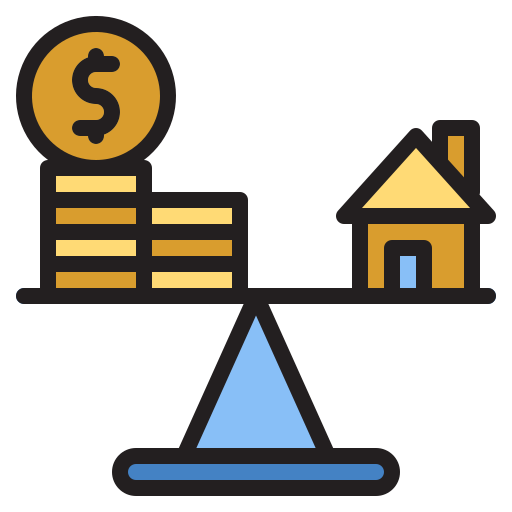 Mortgage Generic Outline Color icon