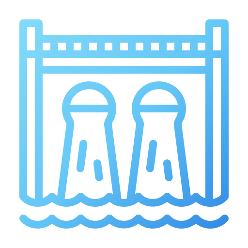 댐 Generic Gradient icon