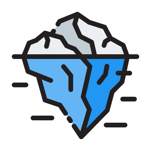 ijsberg Generic Outline Color icoon