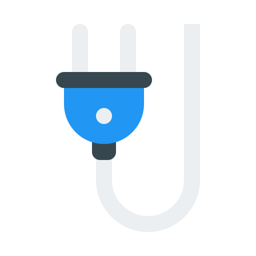 carga eléctrica Generic Flat icono