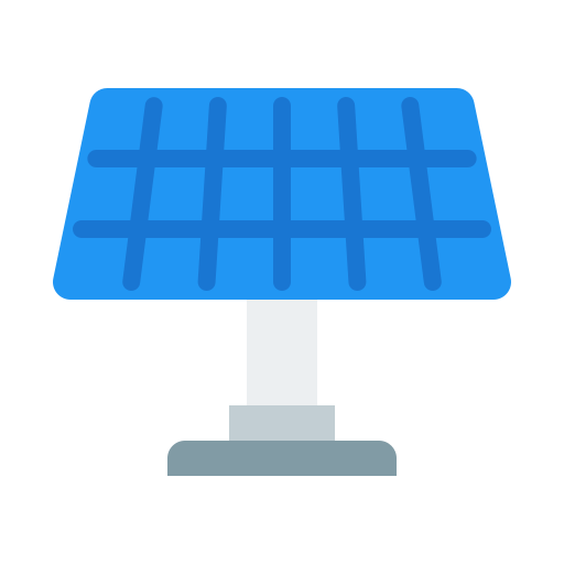 panneau solaire Generic Flat Icône