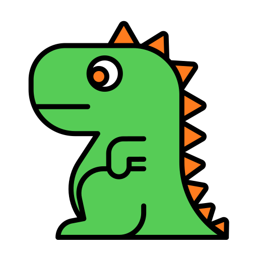 dinosaurier Generic Outline Color icon
