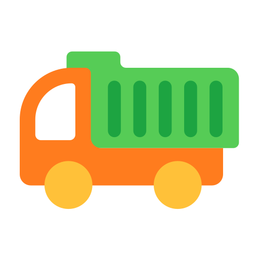 Игрушечный грузовик Generic Flat иконка