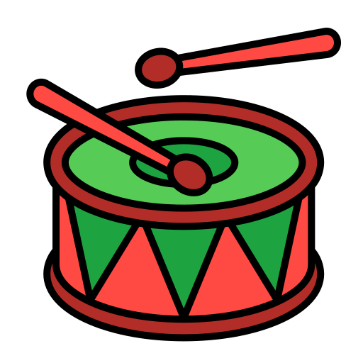 Drum Generic Outline Color icon