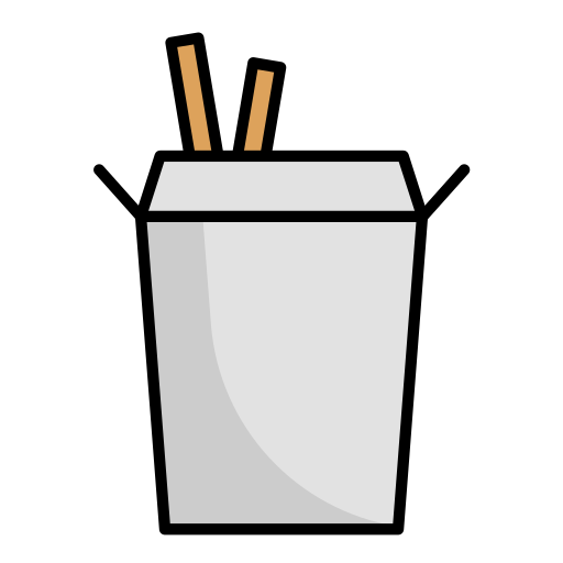Asian food Generic Outline Color icon