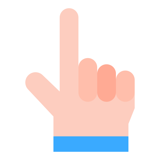 zeige hand Generic Flat icon