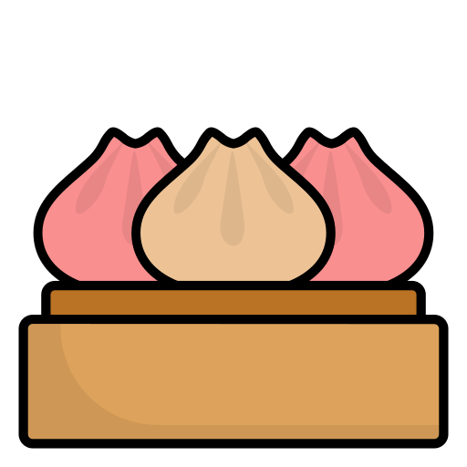 dumpling Generic Outline Color Icône