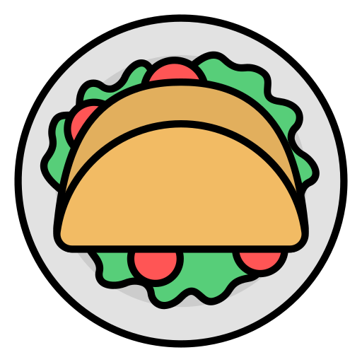 tortilla Generic Outline Color icono