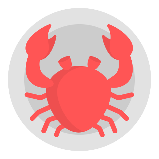 crabe Generic Flat Icône