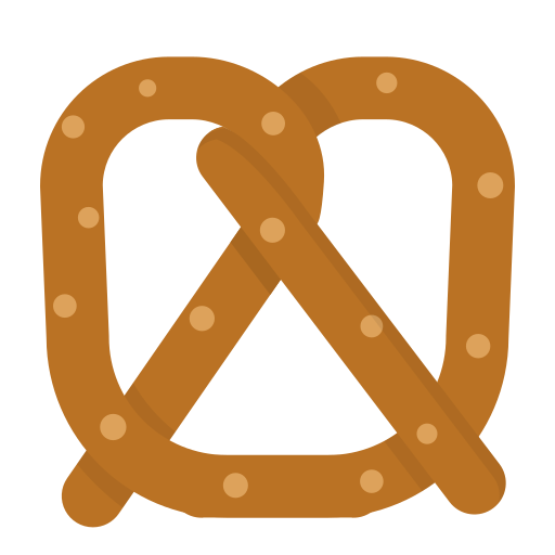 pretzel Generic Flat icona
