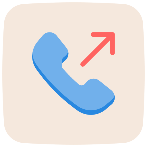 発信通話 Generic Flat icon