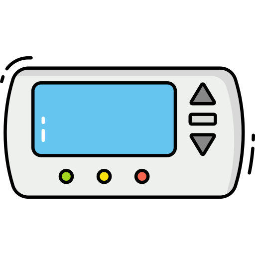 termostat Generic Outline Color ikona