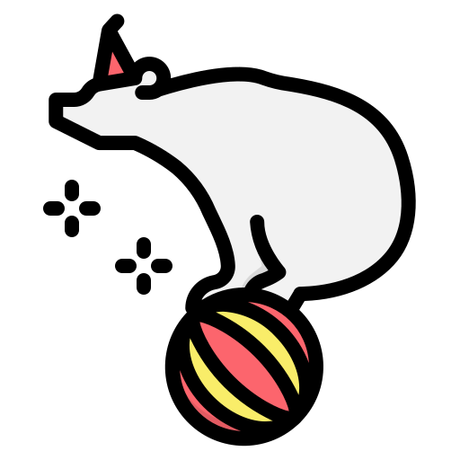 Bear dDara Lineal Color icon