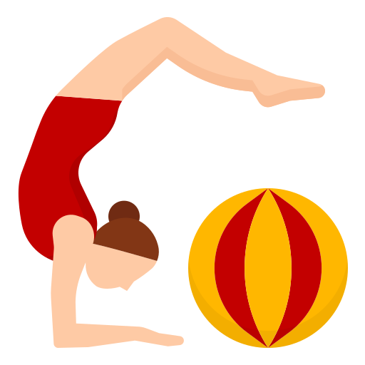 Gymnast dDara Flat icon