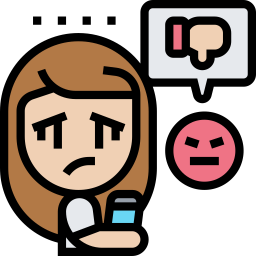 Cyberbullying Meticulous Lineal Color icon