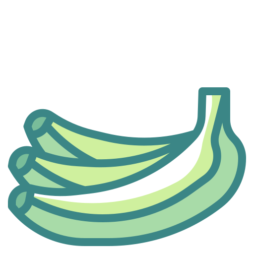 bananen Wanicon Two Tone icon