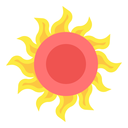 太陽 Wanicon Flat icon