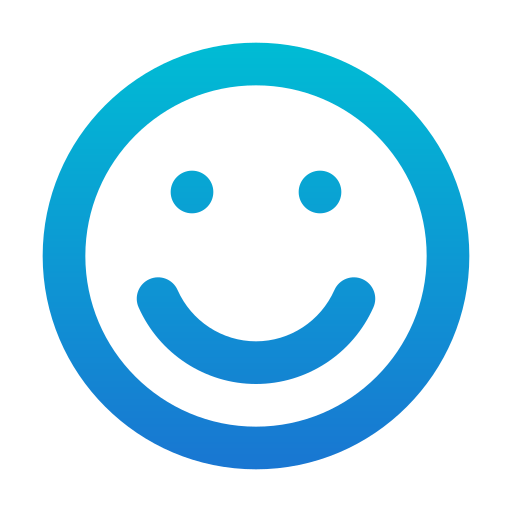 smiley Generic Gradient icoon