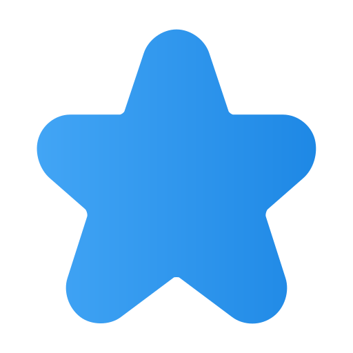 star Generic Flat Gradient icon