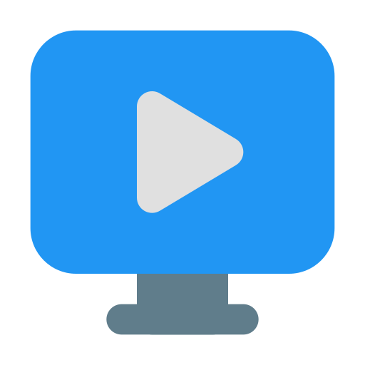 video streamen Generic Flat icoon