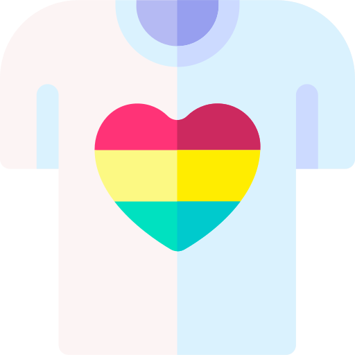 Shirt Basic Rounded Flat icon