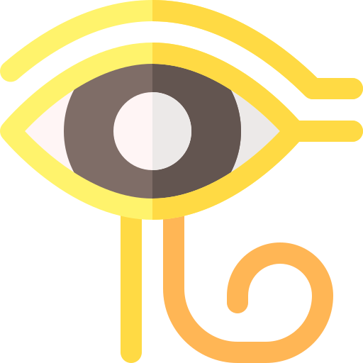 Eye of ra Basic Rounded Flat icon