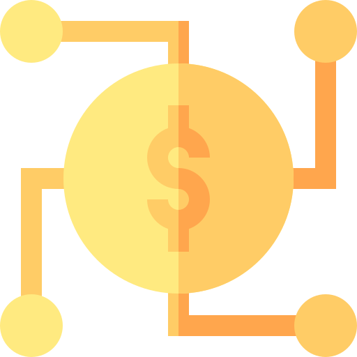 monetarisme Basic Straight Flat icoon