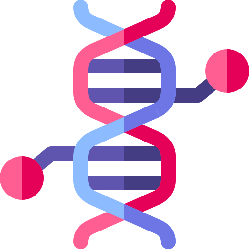 biotecnología Basic Rounded Flat icono