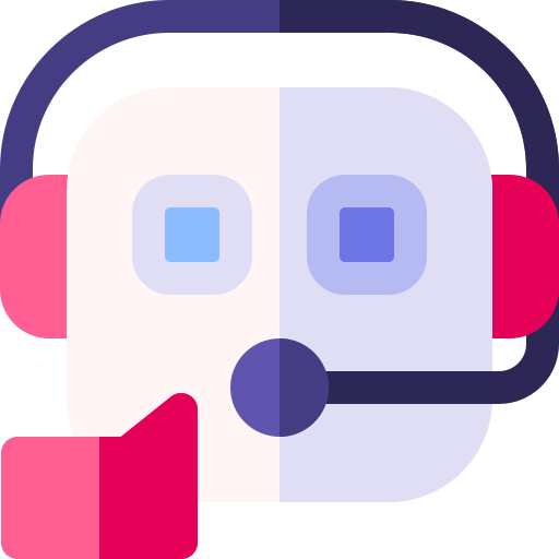 chatbot Basic Rounded Flat icona