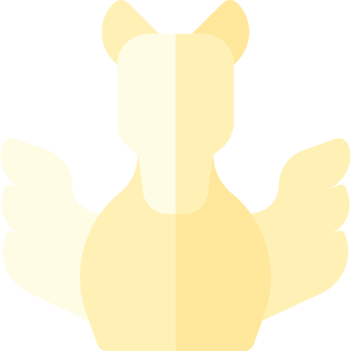 Pegasus Basic Rounded Flat icon