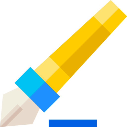 Чернильная ручка Basic Straight Flat иконка