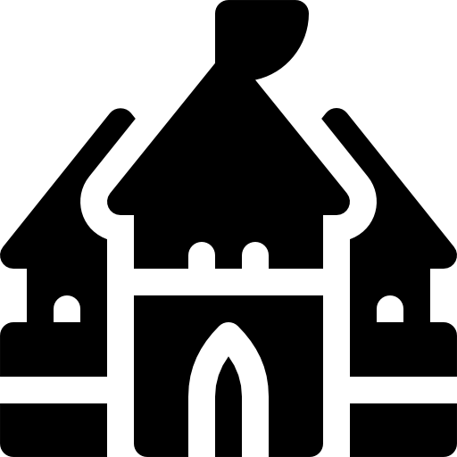 Castle Basic Rounded Filled icon