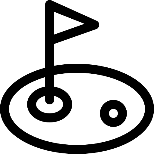 골프 Basic Rounded Lineal icon