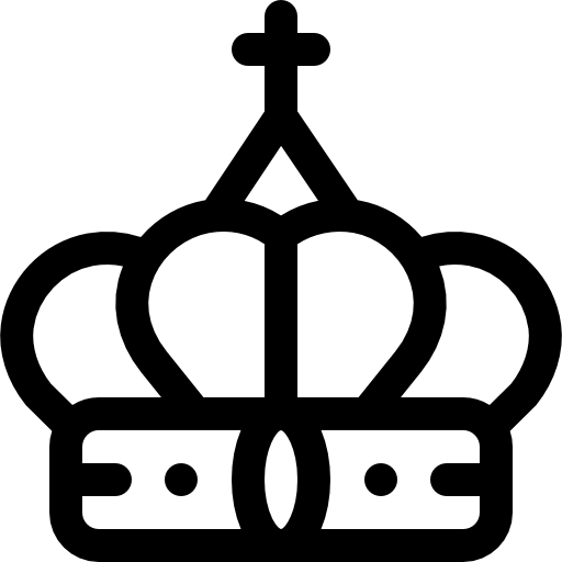 corona Basic Rounded Lineal icono