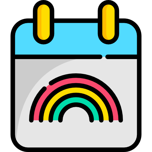 Calendar Special Lineal color icon